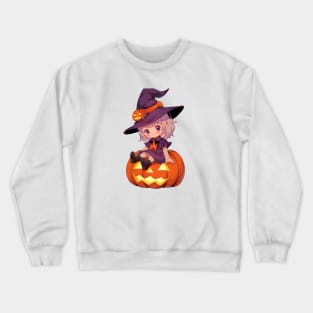 Witch Halloween Shirt Crewneck Sweatshirt